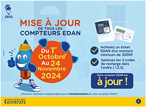 Mise a jour compteur edan