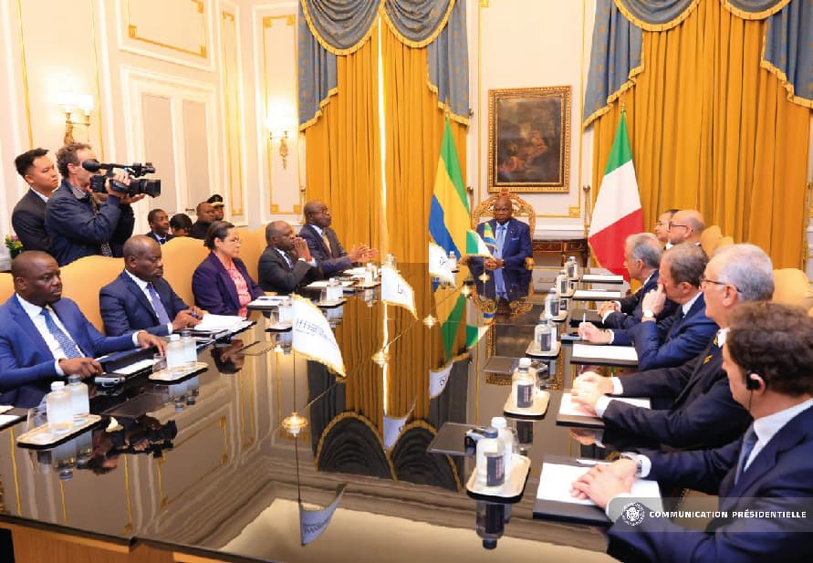 Agenda du Président Oligui à Rome : Audiences et signature de Mémorandums