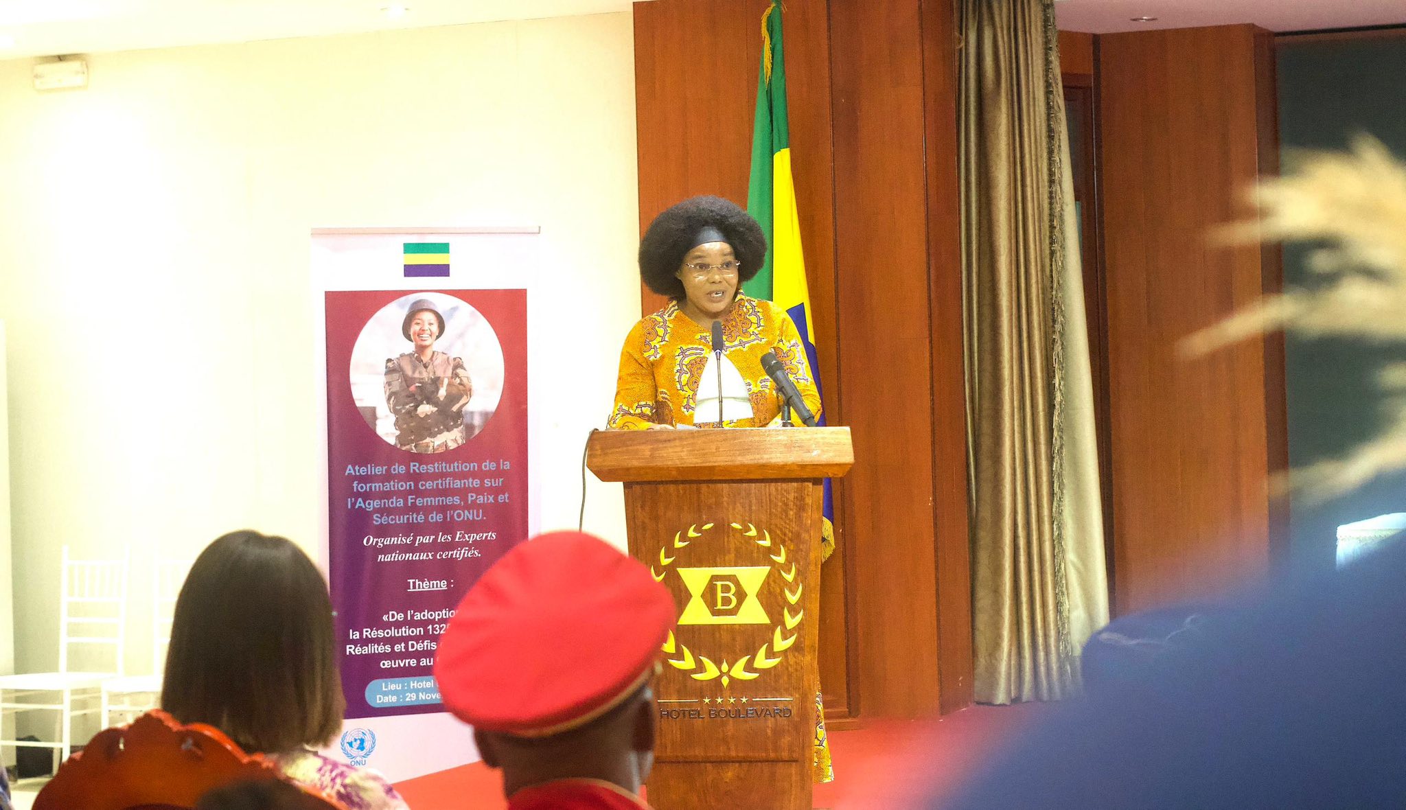 Ouverture de l'atelier de restitution de formation sur l'agenda femmes