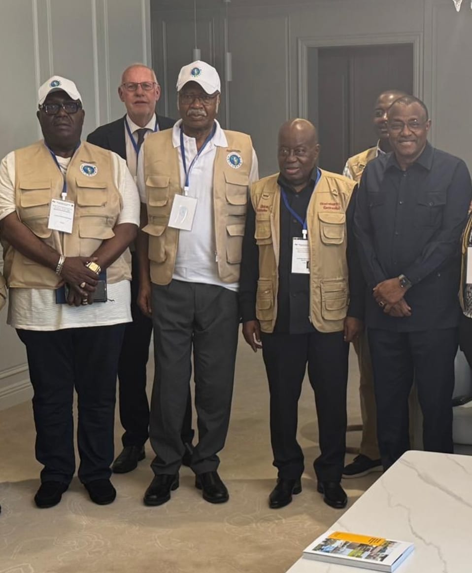 Présidentielle au Congo : le commissaire paix et sécurité Mapangou s'entretient avec les Chefs des missions internationales d'observation de la CEEAC et de l'UA